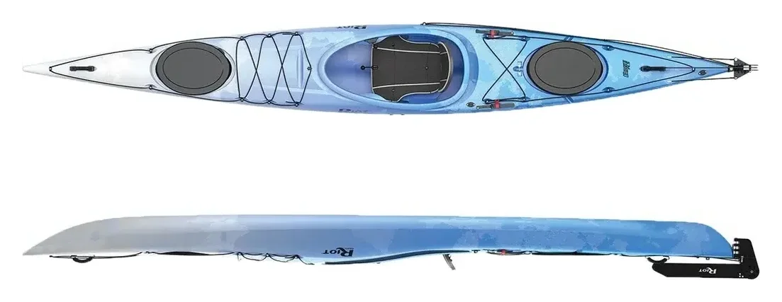 Riot Kayaks Edge 14.5 Rudder kayak