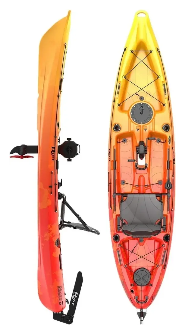 Riot Kayaks Mako 12 Impulse Drive kayak
