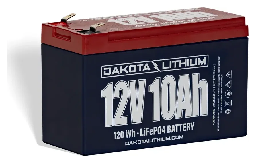 Dakota Lithium 12V 10Ah LiFePO4 battery