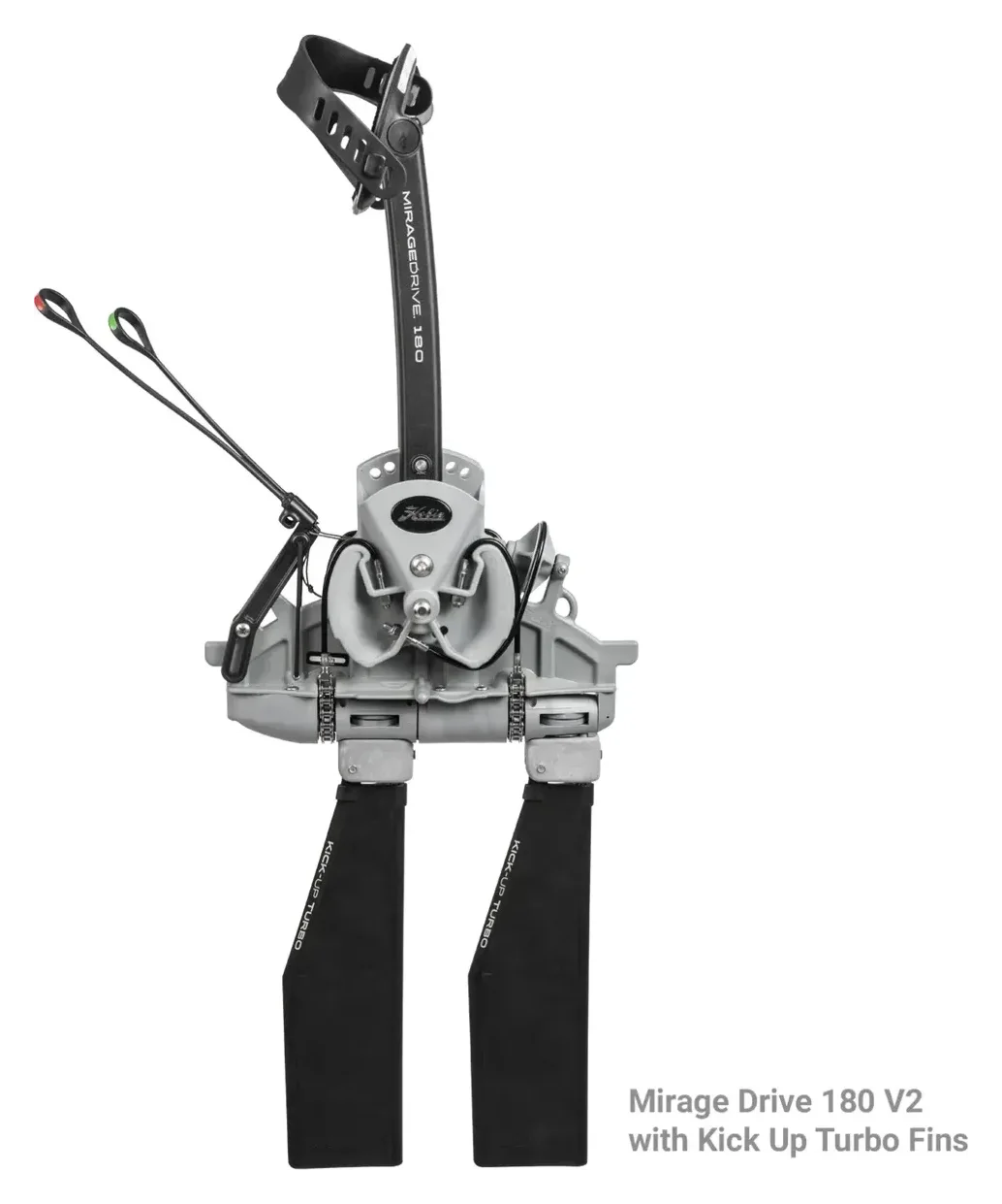 Hobie MirageDrive 180 with Kick-Up Fins