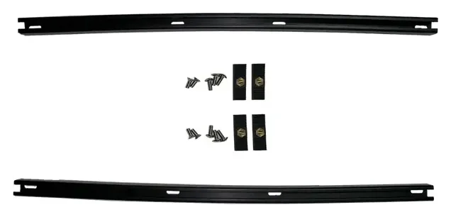 Native Watercraft Aluminum Rail Set (2), 20" Curved SP10, includes hardware, product photograph