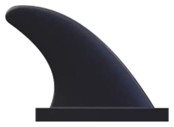 Pelican 9'' Rigid Fin, product photograph